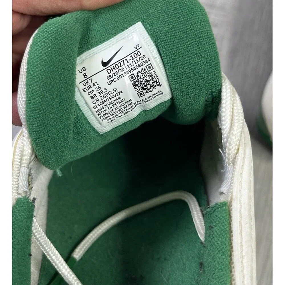 Nike Air Max 97 White Pine Green Men's Running Shoes DH0271-100 Men's Size 8 (D) - Picture 7 of 10